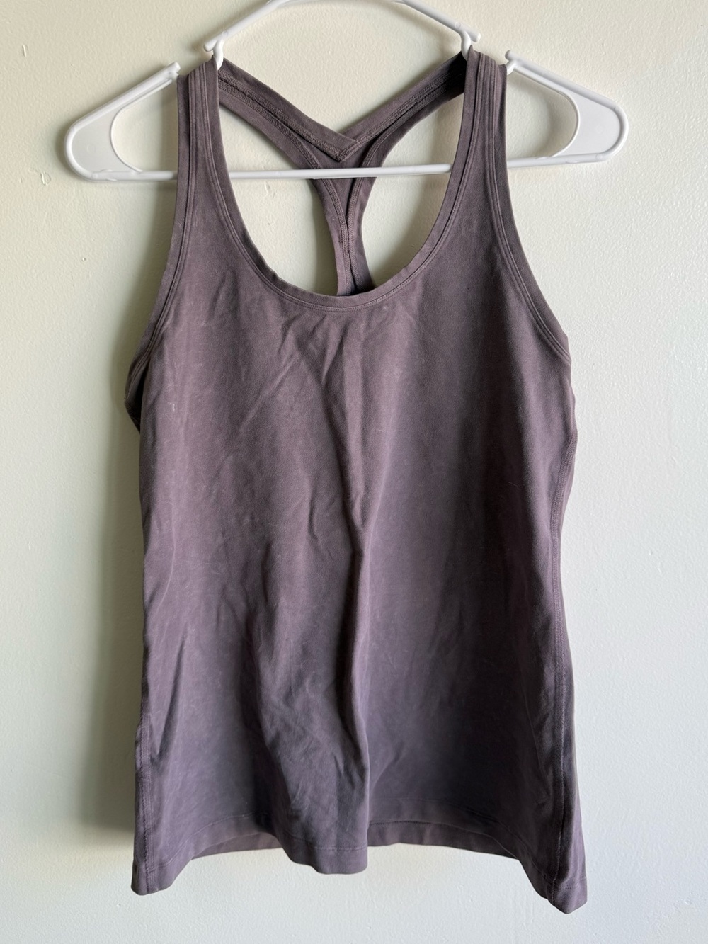 Lululemon Mauve Dye Cool Racerback Tank Top size 8